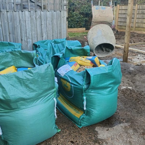 Travis Perkins providing the best materials for site - Bluebells Groundworks