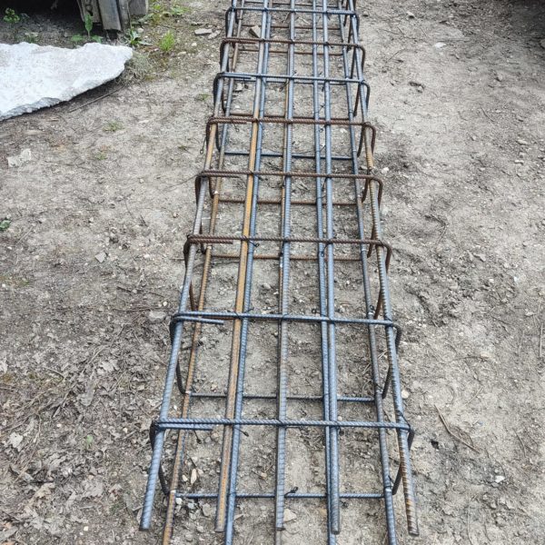 Preparing the footing for reinforcement constructed by Bluebells Groundworks Kent & Sussex