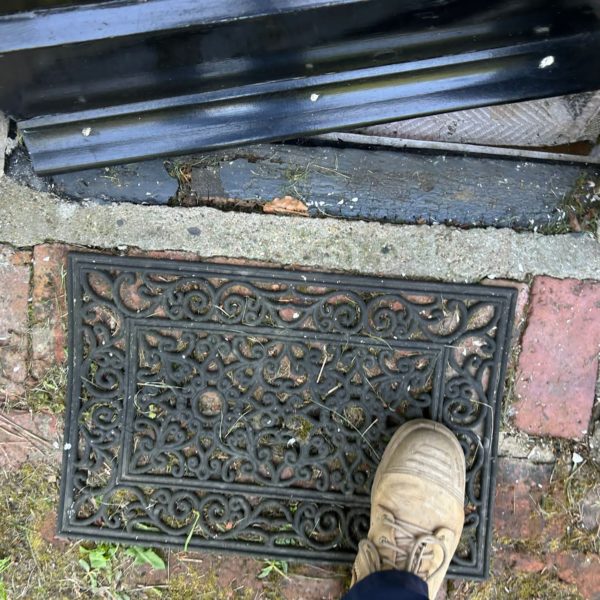 Repairing Grade I threshold in Sussex