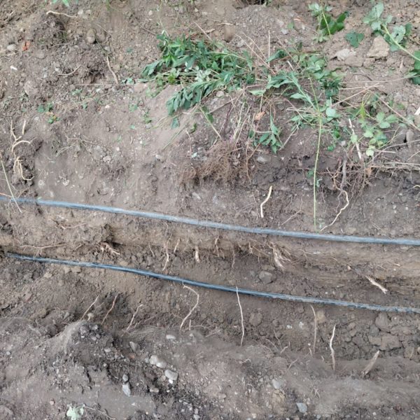 Cables repair with groundworks completed by Bluebells Groundworks